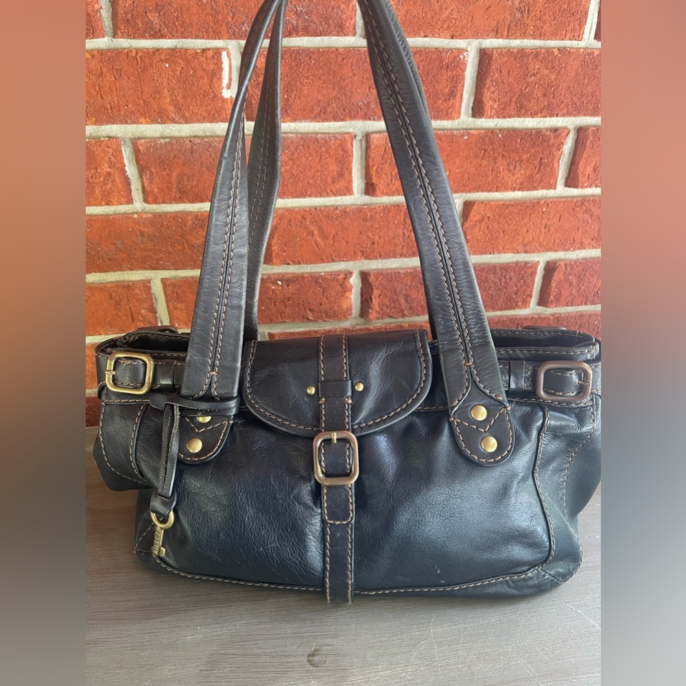 Vintage Fossil leather Purse - Picture 3 of 8